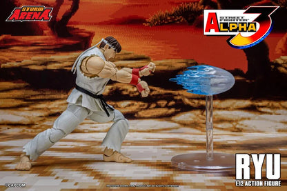 Capcom Street Fighter Alpha 3 Storm Arena Ryu 1/12 Scale Action Figure available at chimploot.com