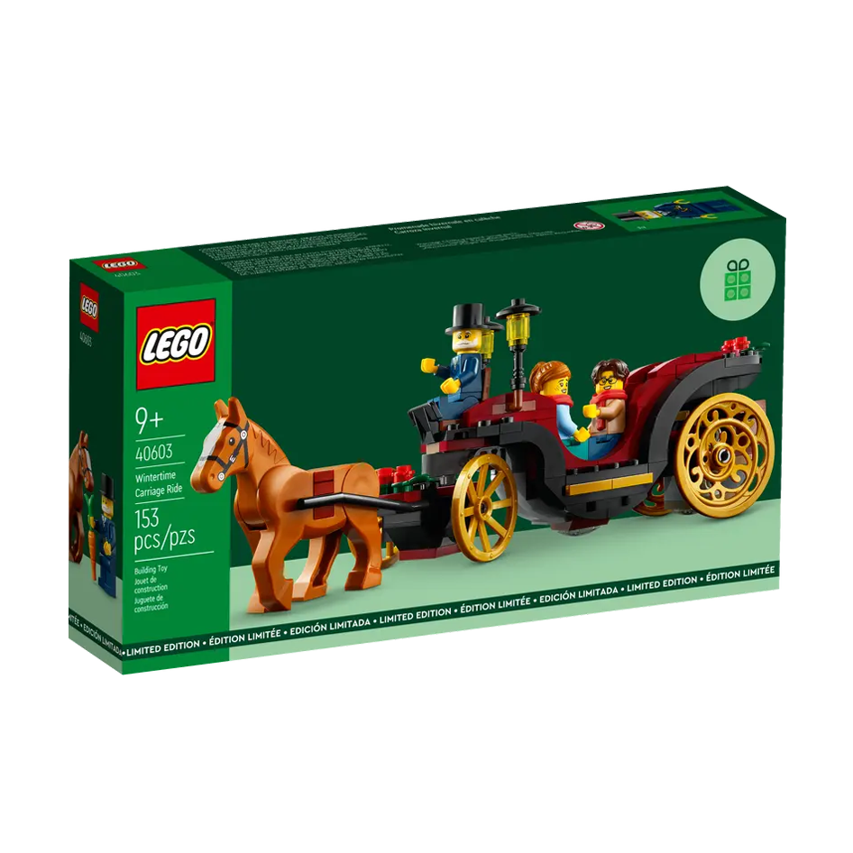 LEGO Wintertime Carriage Ride #40603 available at chimploot.com