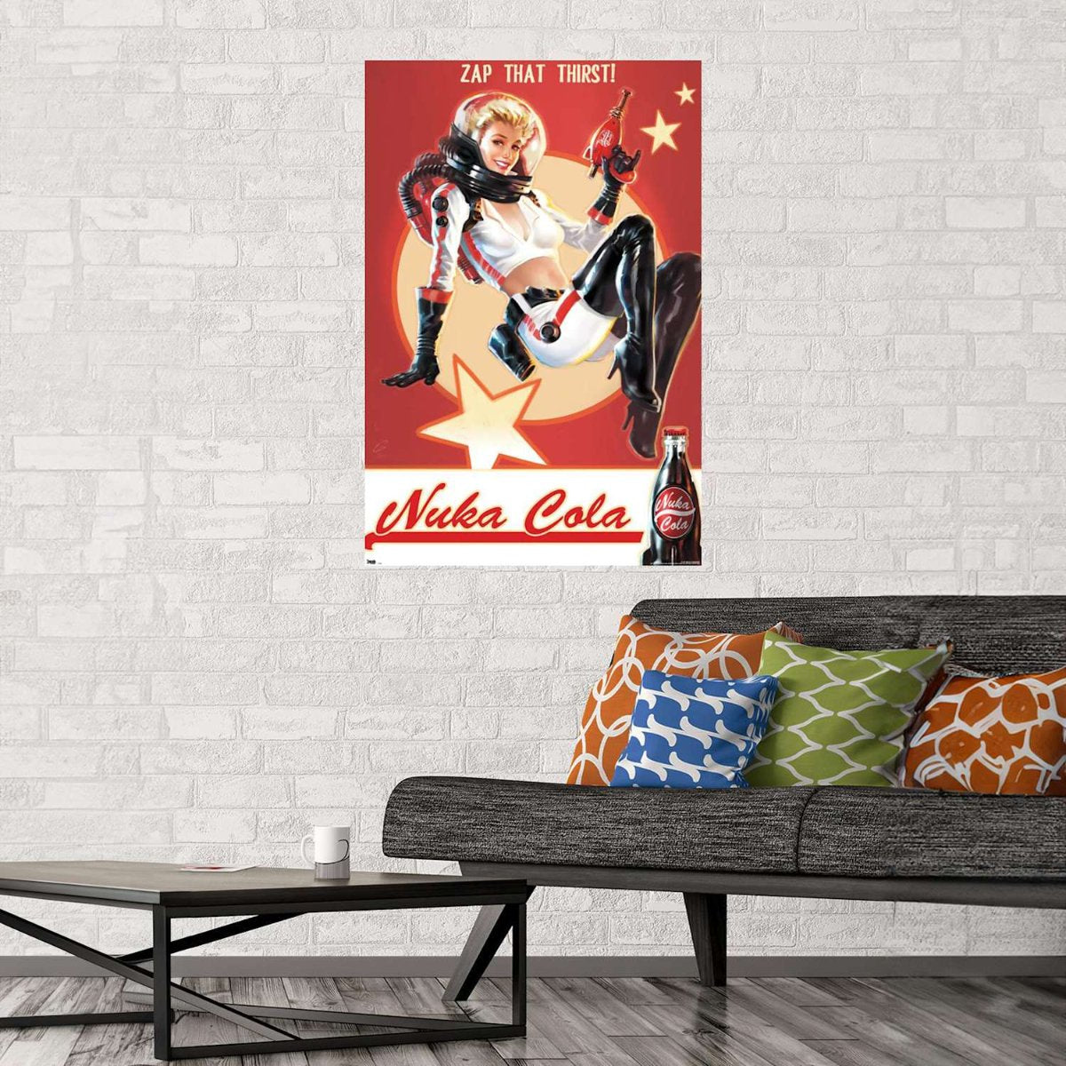 Fallout Nuka Cola Poster available at chimploot.com