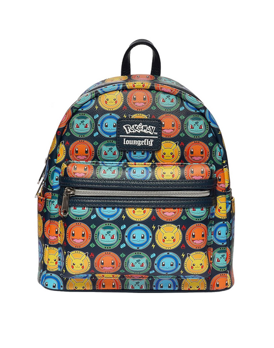 Pokémon - Kanto Starter Loungefly Backpack - Limited EE Exclusive