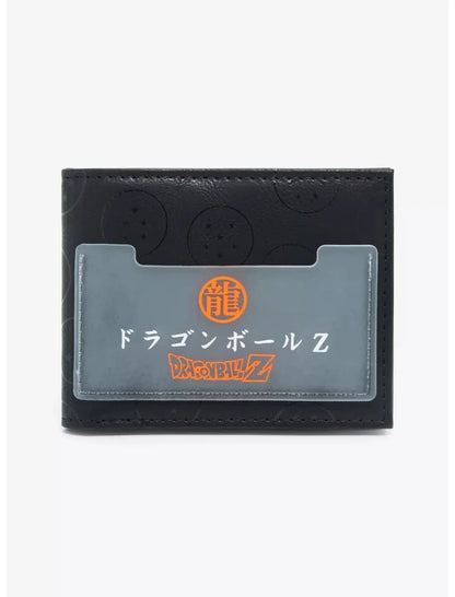 Dragon Ball Z Shenron Outline Bi-Fold Wallet Outer Pocket Logo