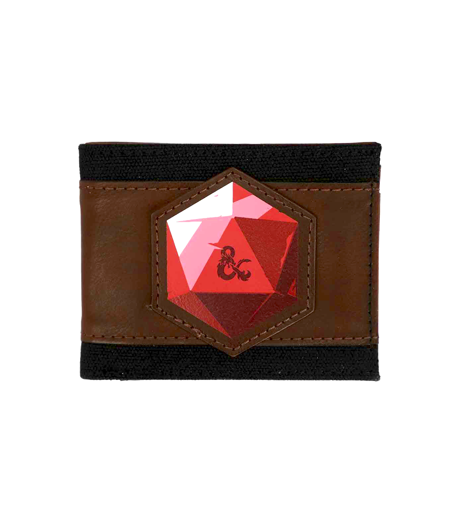 D&D Dungeons and Dragons Dice Bi-fold Wallet available at Chimploot.com