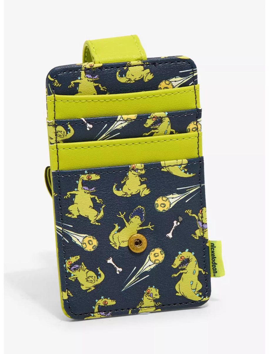 Loungefly Nickelodeon Rugrats Reptar Vertical Cardholder