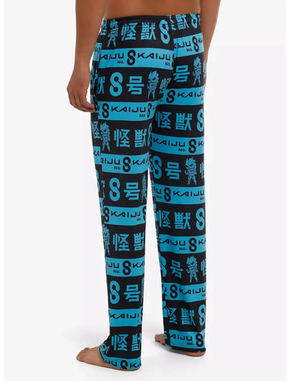 Kaiju No. 8 Chibi Kaiju Stripe Lounge Pants