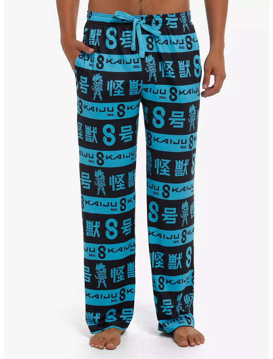 Kaiju No. 8 Chibi Kaiju Stripe Lounge Pants