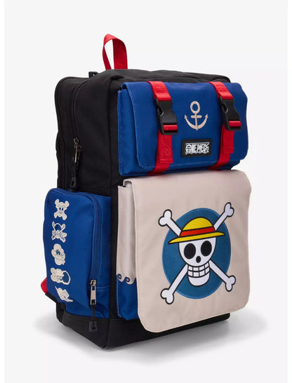 One Piece Straw Hat Crew Jolly Roger Backpack