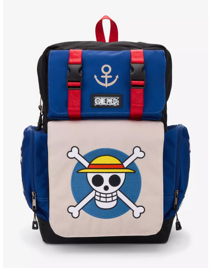 One Piece Straw Hat Crew Jolly Roger Backpack