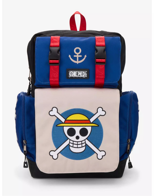 One Piece Straw Hat Crew Jolly Roger Backpack