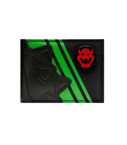 Super Mario Bros - Bowser King Koopa Bi-fold Wallet available at chimploot.com