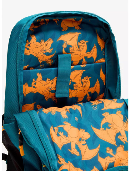 Pokémon Embroidered Charizard Backpack with Coin Purse