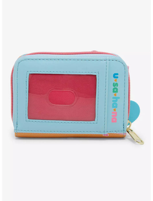 U*SA*HA*NA Patchwork Mini Zipper Wallet