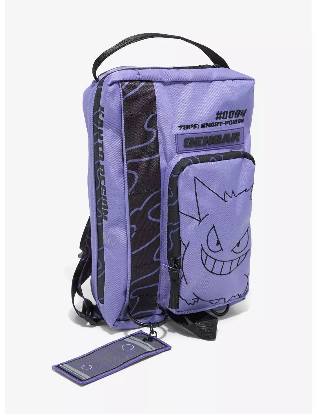 Pokémon Gengar Crossbody Sling Bag