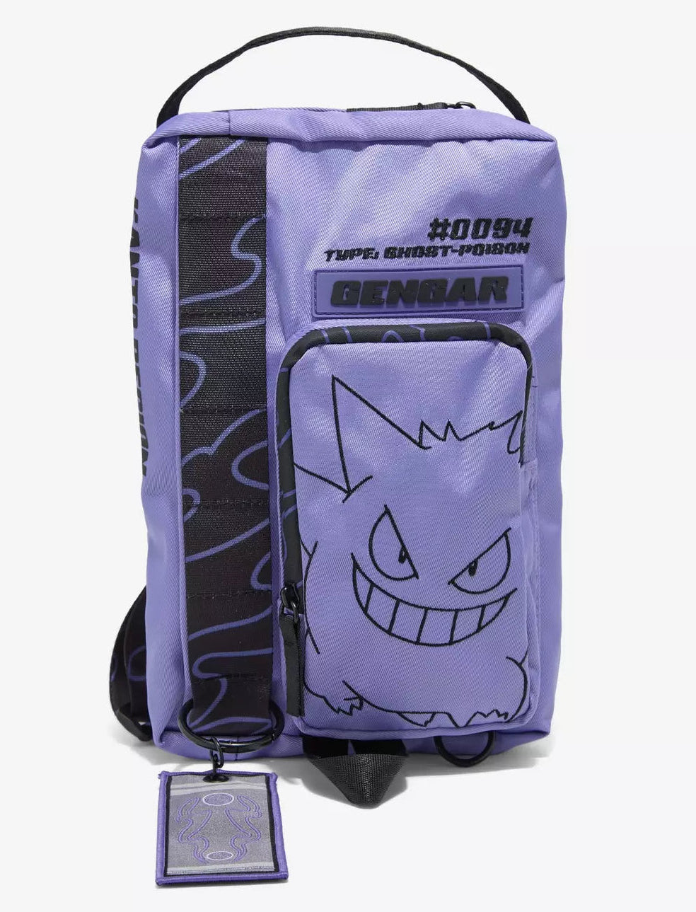  Pokémon Gengar Purple Sling Bag