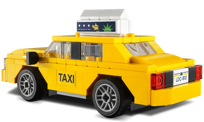 Lego Yellow Taxi #40468 collectible building blocks available at chimploot.com