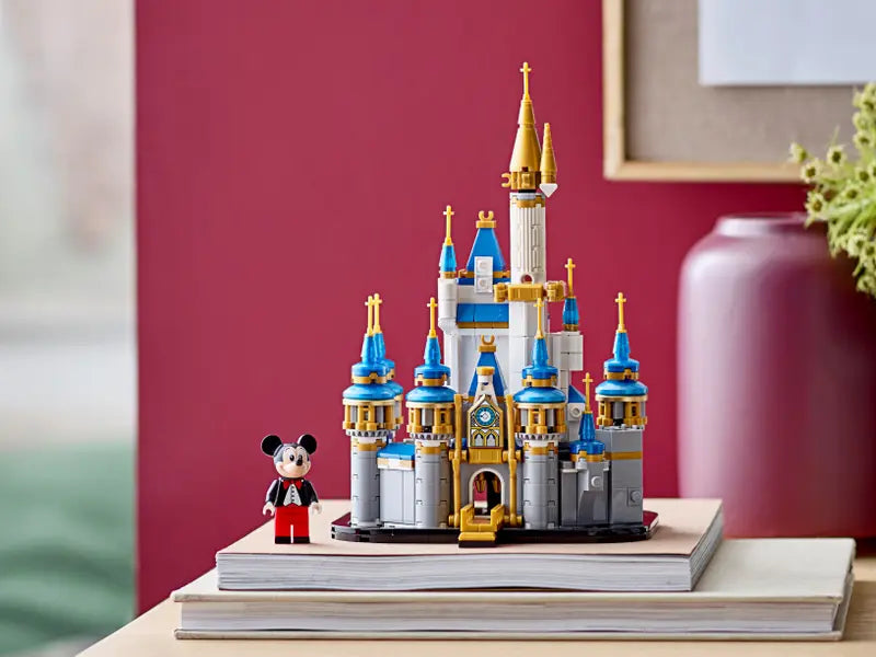 LEGO® Mini Disney Castle 50th anniversary #40478 Built Display Example 