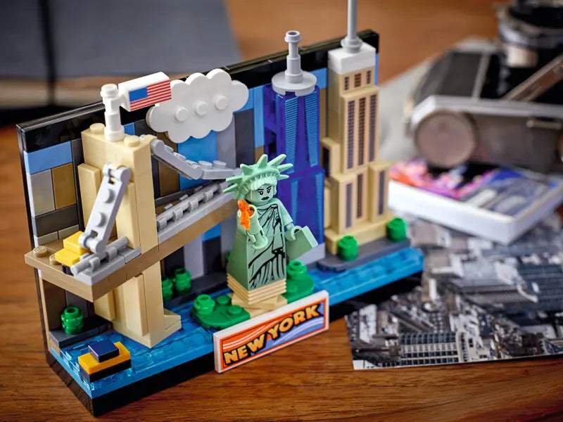 LEGO® New York Postcard #40519 available at ChimpLoot.com