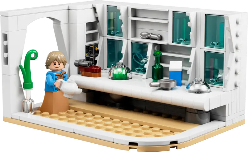 LEGO® Lars Family Homestead Kitchen #40531 Scene Built