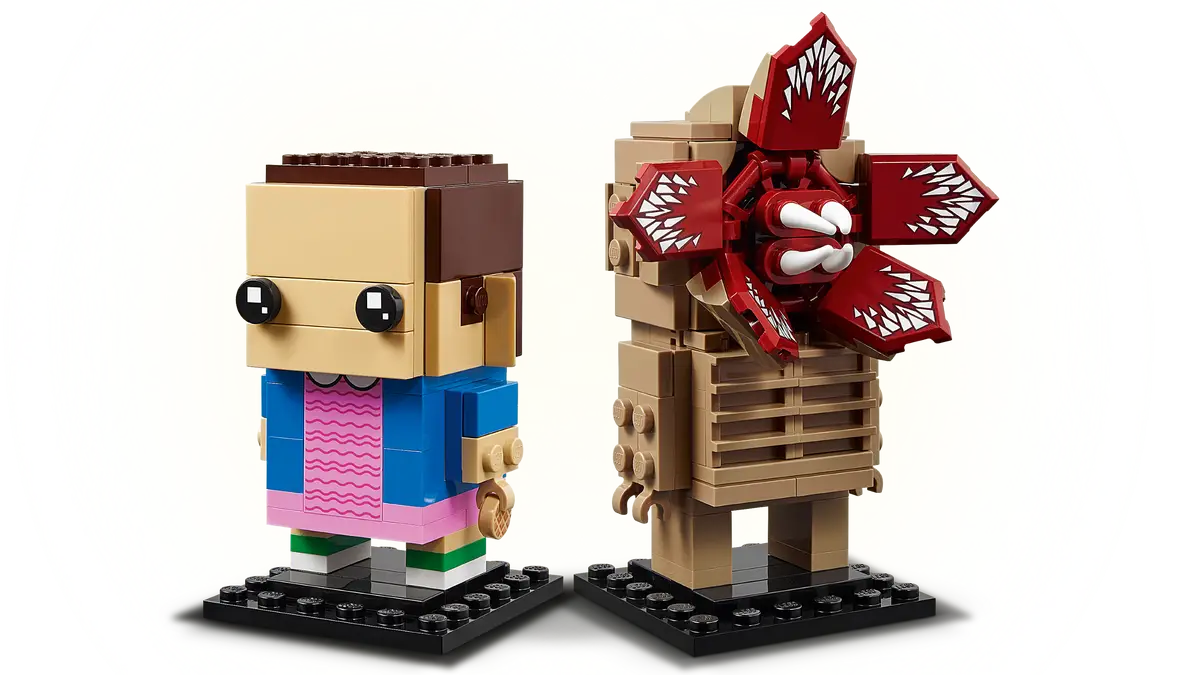 BrickHeadz Stranger Things Demogorgon and Eleven (40549) *RETIRED