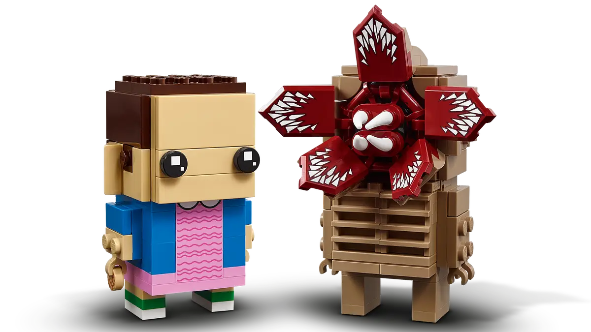 BrickHeadz Stranger Things Demogorgon and Eleven (40549) *RETIRED