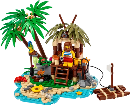 LEGO® Ray the Castaway #40566 collectible gift with purchase available at ChimpLoot.com