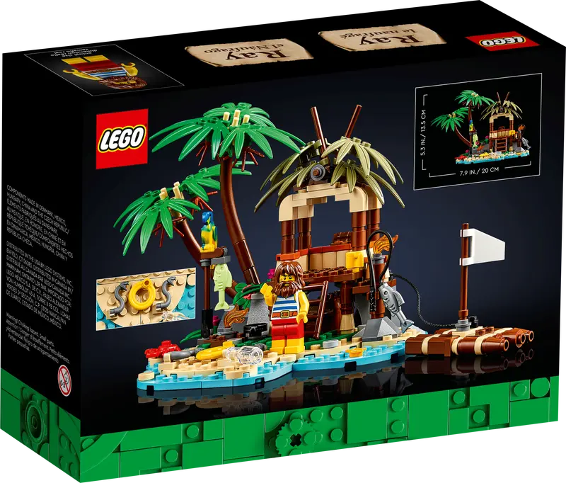 LEGO® Ray the Castaway #40566 collectible gift with purchase available at ChimpLoot.com