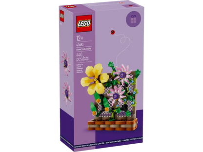 LEGO building blocks Flower Trellis Display #40683 available at chimploot.com 