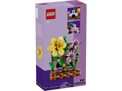 LEGO building blocks Flower Trellis Display #40683 available at chimploot.com 