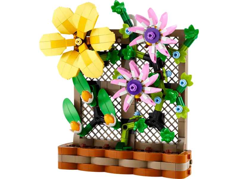 LEGO building blocks Flower Trellis Display #40683 available at chimploot.com 