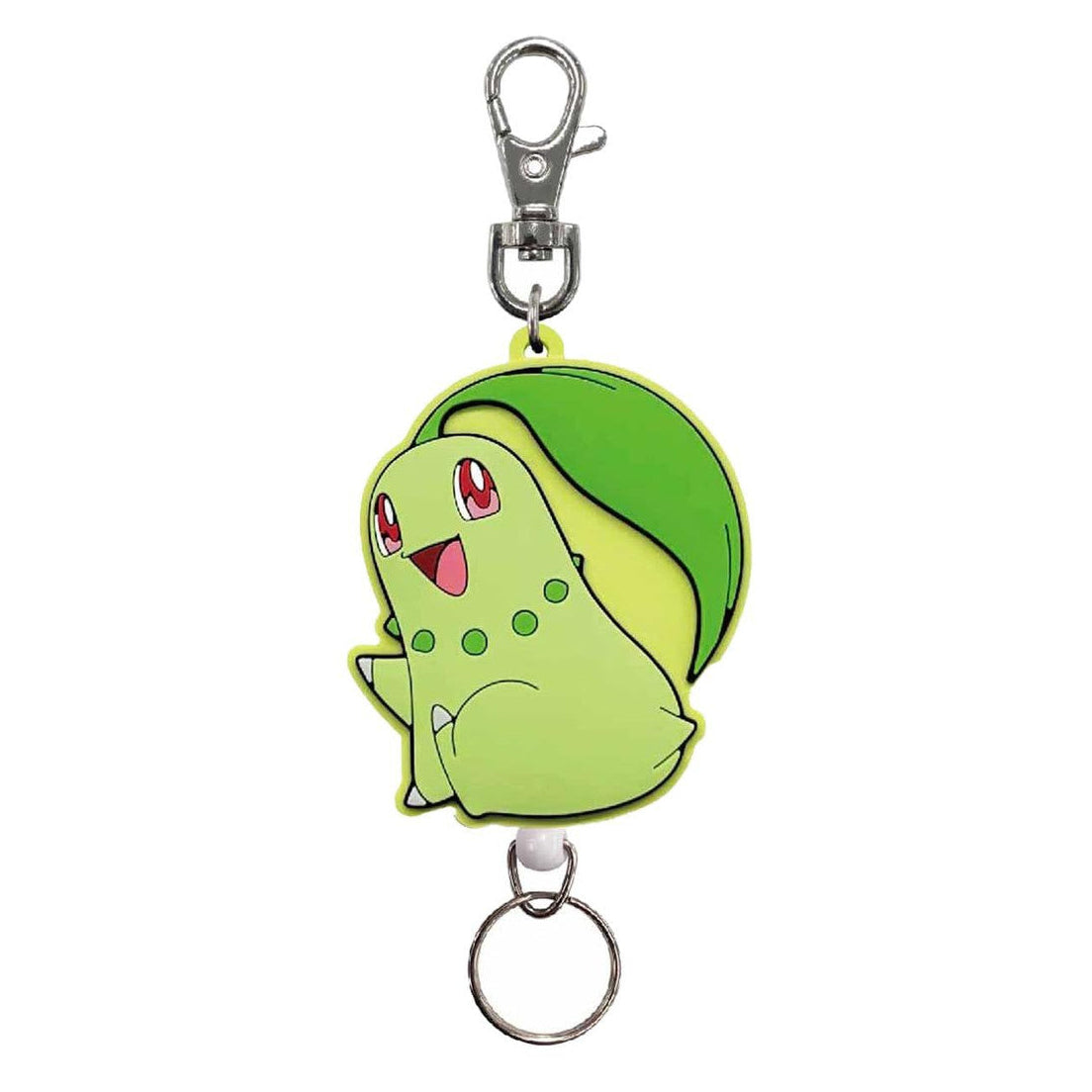 Pokémon Rubber Reel Key Holder - Chikorita