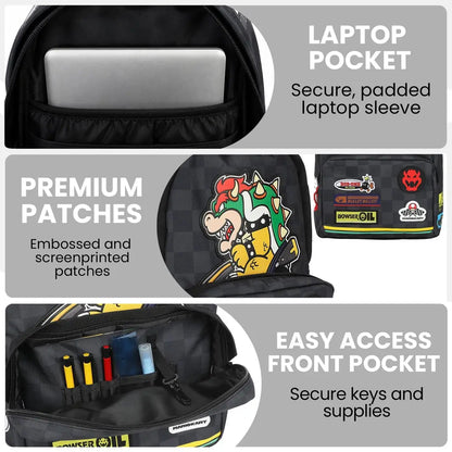 Super Mario: Mario Kart Bowser Backpack