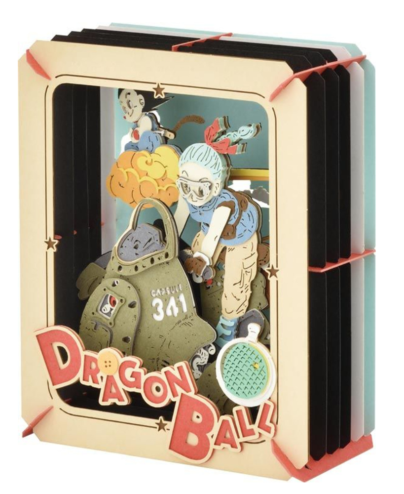 Bullmo Materials Paper Theater: Dragon Ball Goku and Bulma (PT-255) | Chimploot.com ...