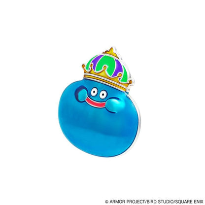 Dragon Quest King Slime Collectible Pin available at chimploot.com