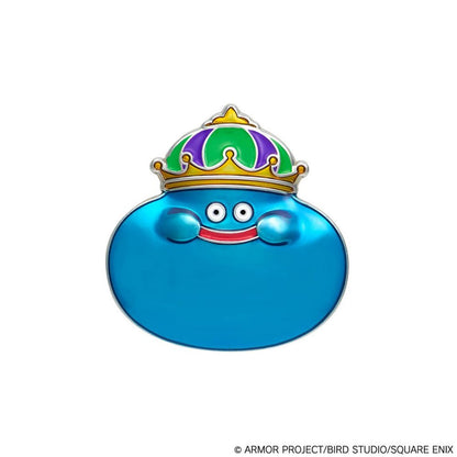 Dragon Quest King Slime Collectible Pin available at chimploot.com