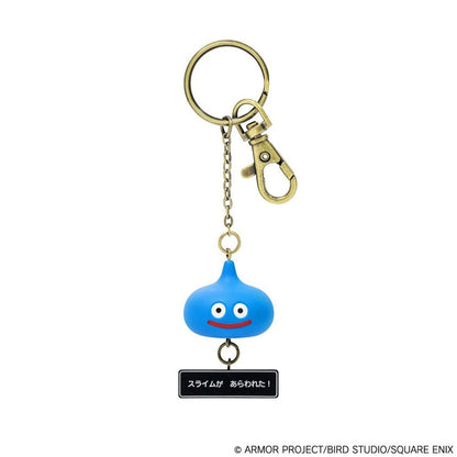 Dragon Quest blue Slime Keychain square enix 3d figure available at ChimpLoot.com