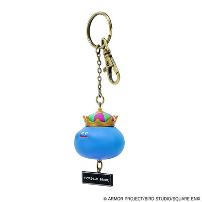 Dragon Quest blue Slime Keychain square enix 3d figure available at ChimpLoot.com