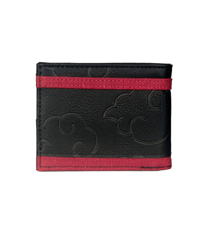 Naruto Akatsuki Headband Bi-Fold Wallet Back Close Up