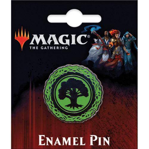 Magic: The Gathering - Green Forest Mana Enamel Pin available at chimploot.com