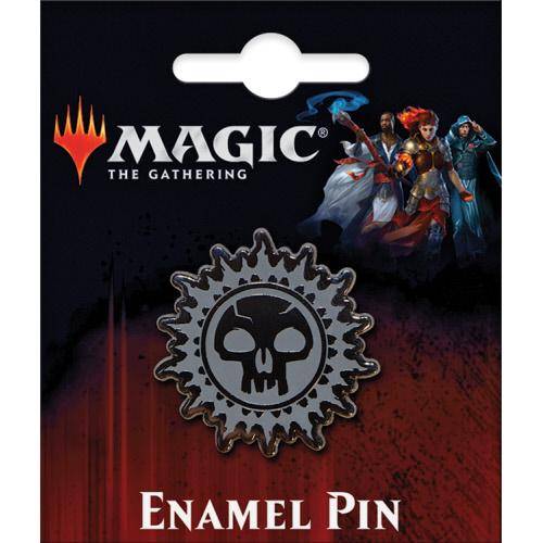 Magic: The Gathering - Black Swamp Mana Enamel Pin AVAILABLE AT CHIMPLOOT.COM