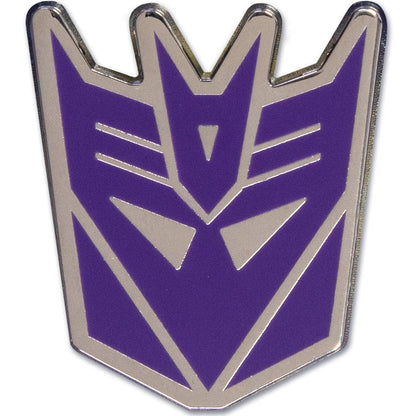 Decepticon logo from Transformers on a white background