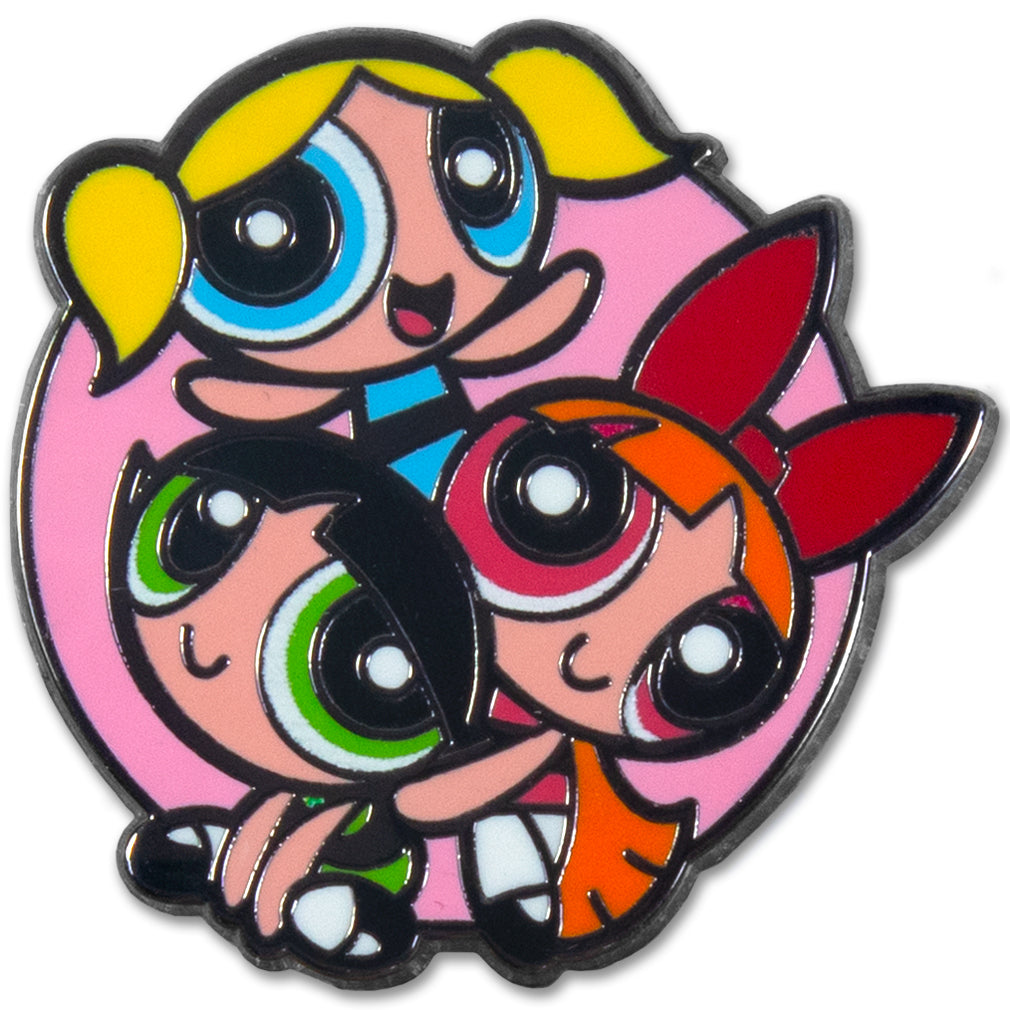Powerpuff Girls Enamel Pin available at chimploot.com