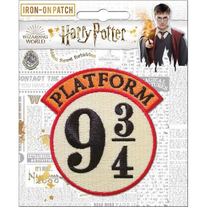 Harry Potter Nine and three fourths Iron-on Patch available at chimploot.com