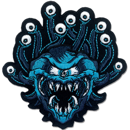 D&D Dungeons and Dragons Beholder Iron-on Patch from ata-boy available at chimploot.com