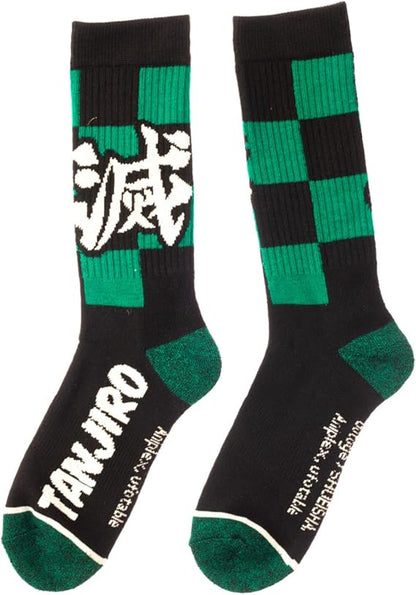 Demon Slayer Tanjiro Athletic Crew Socks