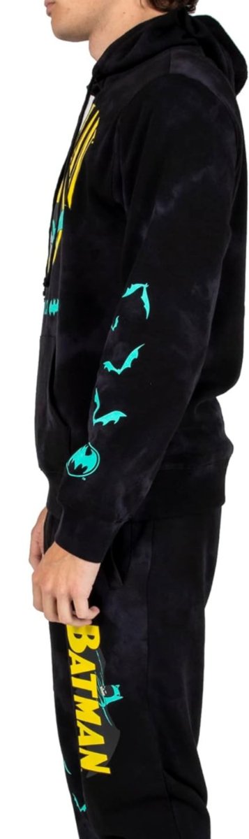 DC Comics Batman Washed Hoodie & Jogger Combo available at chimploot.com