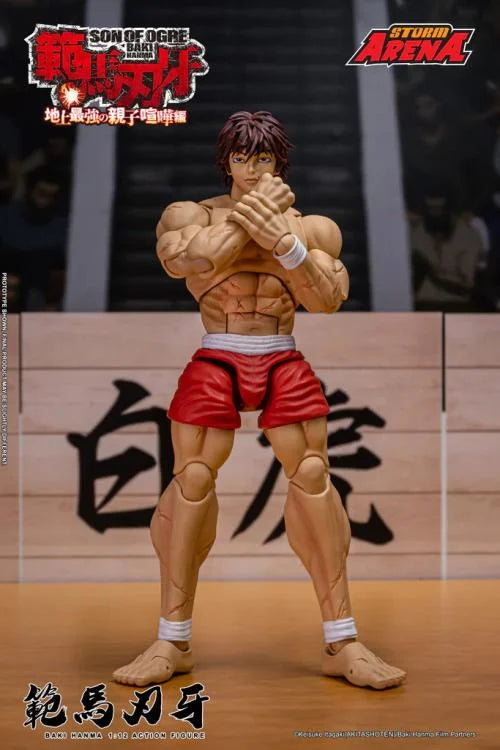 Baki Hanma: Son of Ogre Storm Arena Baki Hanma 1/12 Scale Action Figure BY STORM COLLECTIBLES