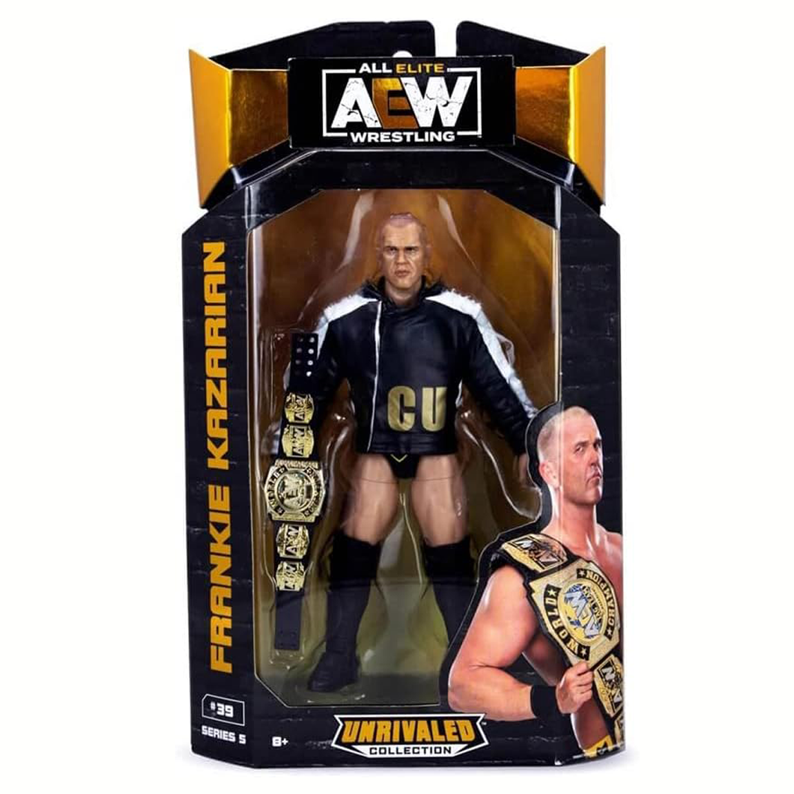 AEW Unrivaled Collection Series 5 - #39 Frankie Kazarrian action figure available at chimploot.com