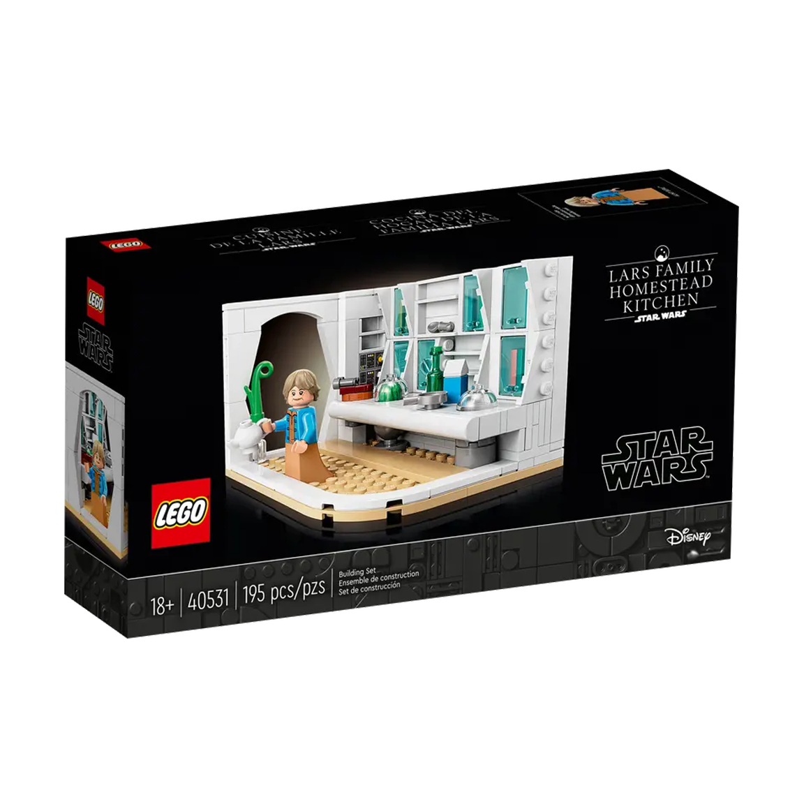 LEGO® Lars Family Homestead Kitchen #40531 Box Detail