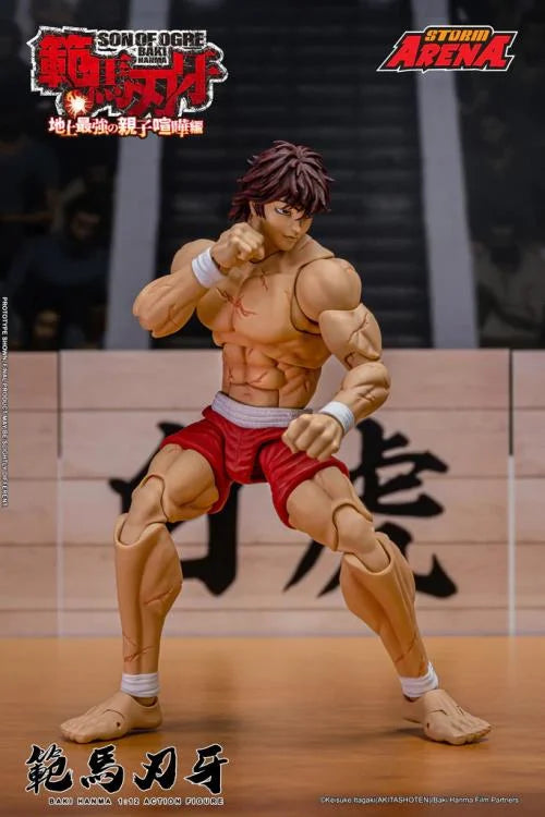Baki Hanma: Son of Ogre Storm Arena Baki Hanma 1/12 Scale Action Figure BY STORM COLLECTIBLES
