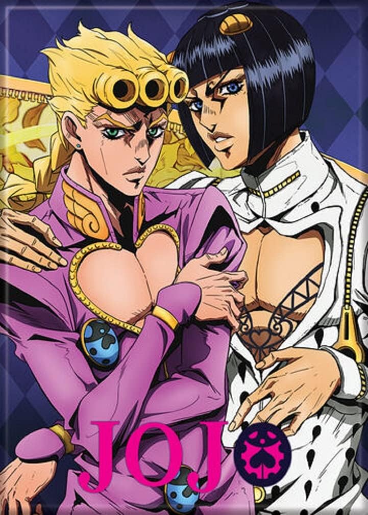 Jojos Bizarre Adventure Golden Wind Magnet