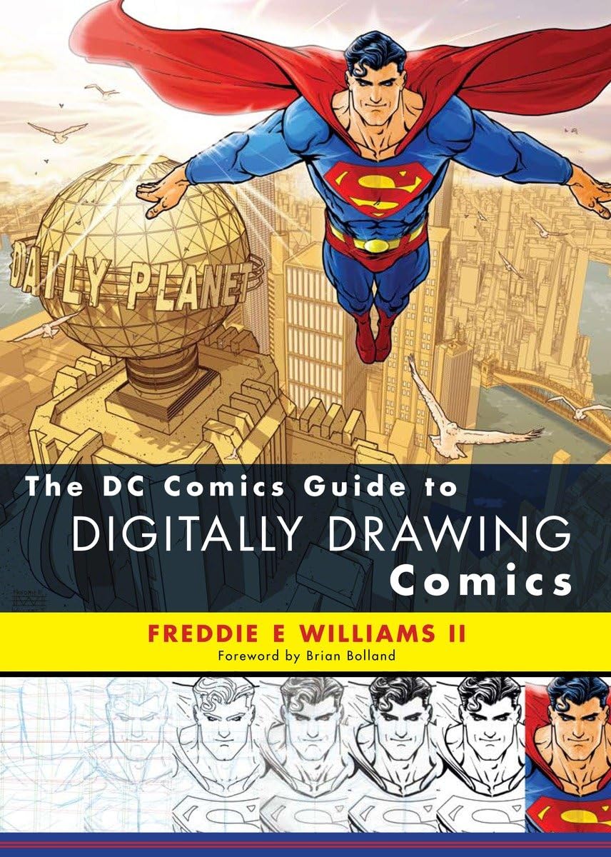 The DC Comics Guide to Digitally Drawing Comics - Paperback availabel at chimploot.com